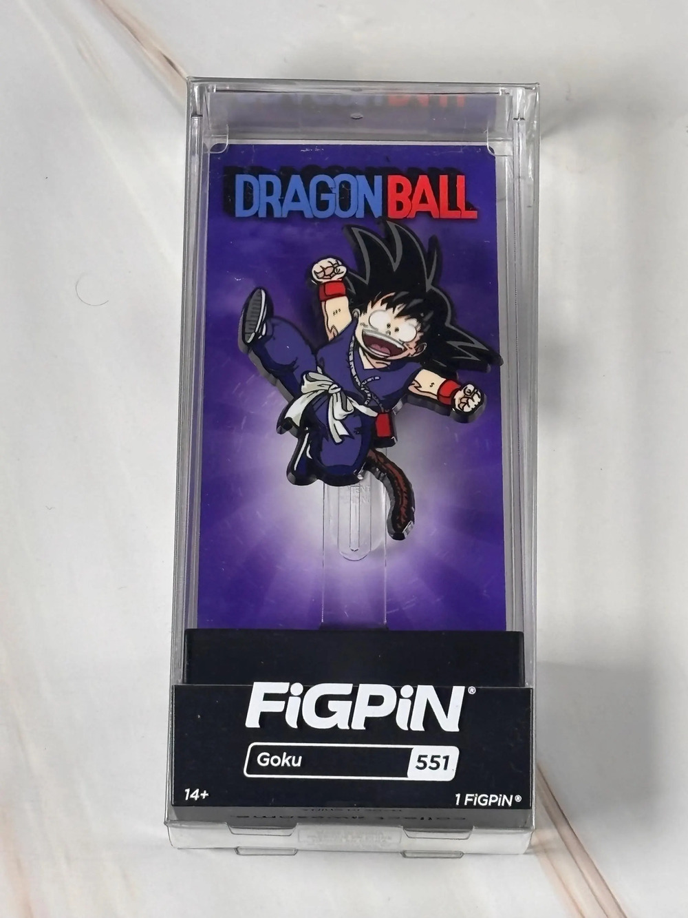 FigPin Dragon Ball Z DBZ Goku #551 Anime New Collectible Enamel Pin